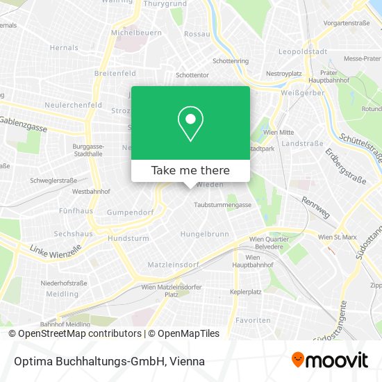 Optima Buchhaltungs-GmbH map
