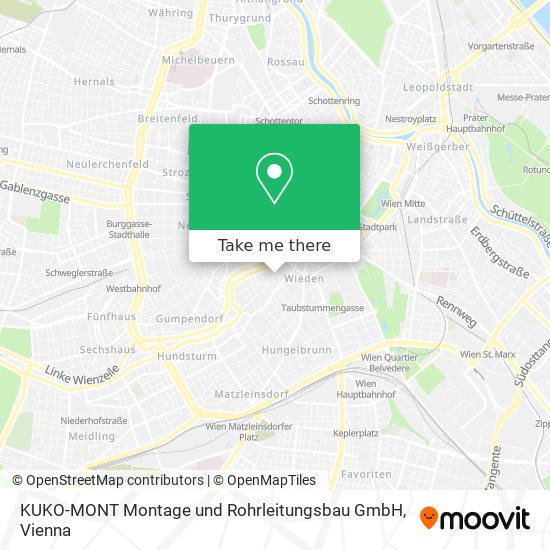 KUKO-MONT Montage und Rohrleitungsbau GmbH map