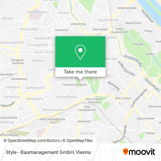 Style - Baumanagement GmbH map