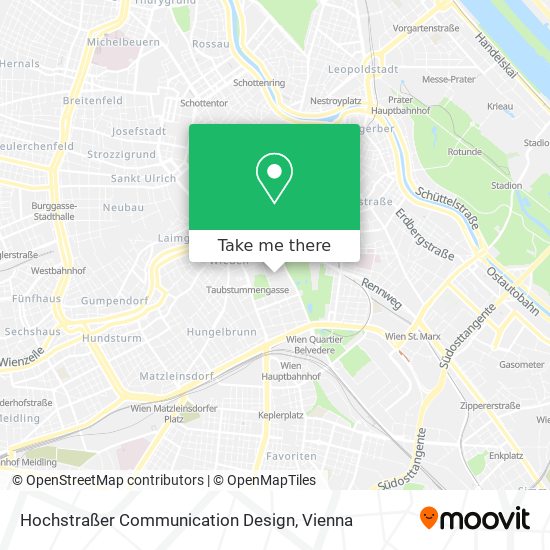 Hochstraßer Communication Design map