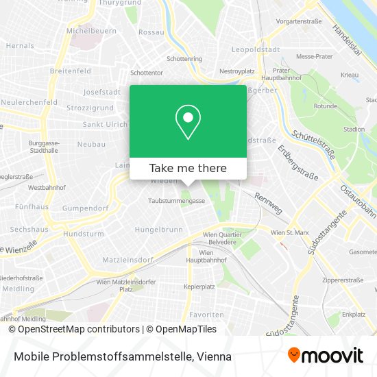 Mobile Problemstoffsammelstelle map