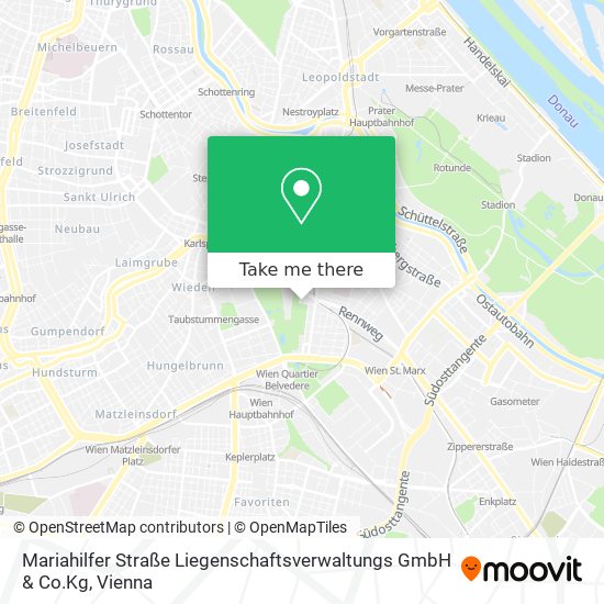 Mariahilfer Straße Liegenschaftsverwaltungs GmbH & Co.Kg map