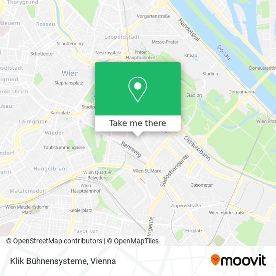 Klik Bühnensysteme map