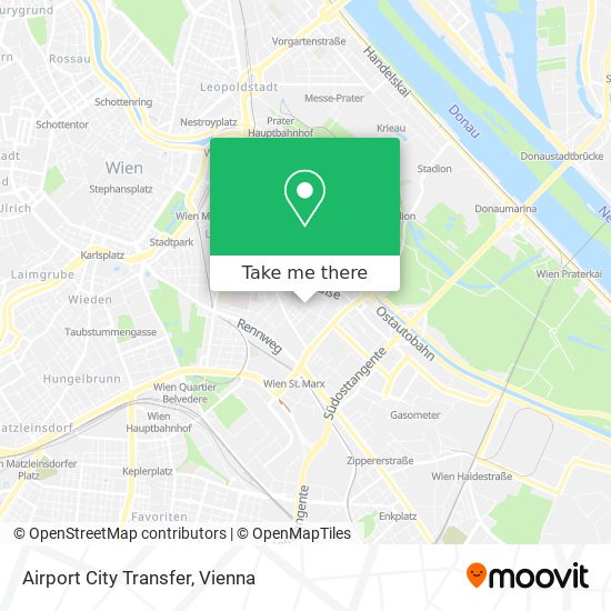 Airport City Transfer map