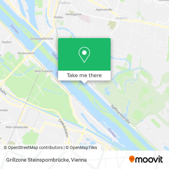 Grillzone Steinspornbrücke map