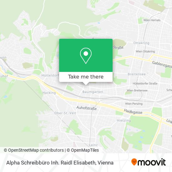 Alpha Schreibbüro Inh. Raidl Elisabeth map