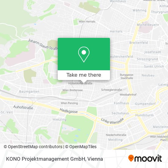 KONO Projektmanagement GmbH map