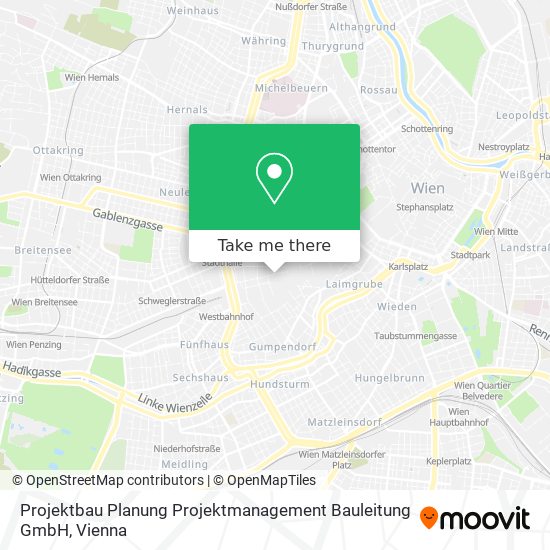Projektbau Planung Projektmanagement Bauleitung GmbH map