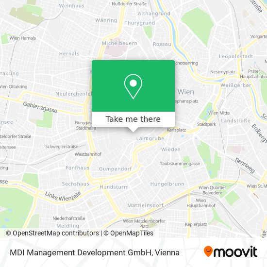 MDI Management Development GmbH map