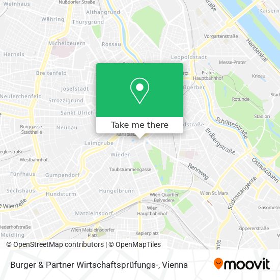 Burger & Partner Wirtschaftsprüfungs- map