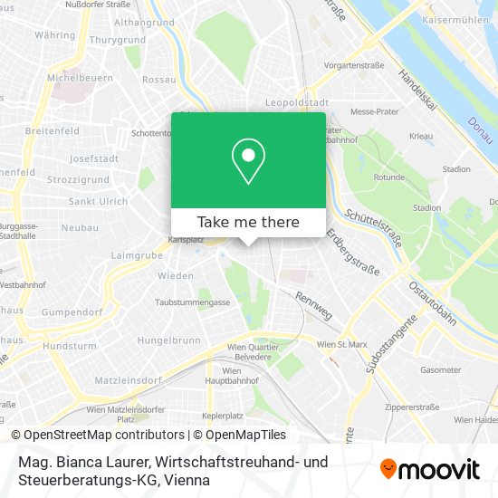 Mag. Bianca Laurer, Wirtschaftstreuhand- und Steuerberatungs-KG map