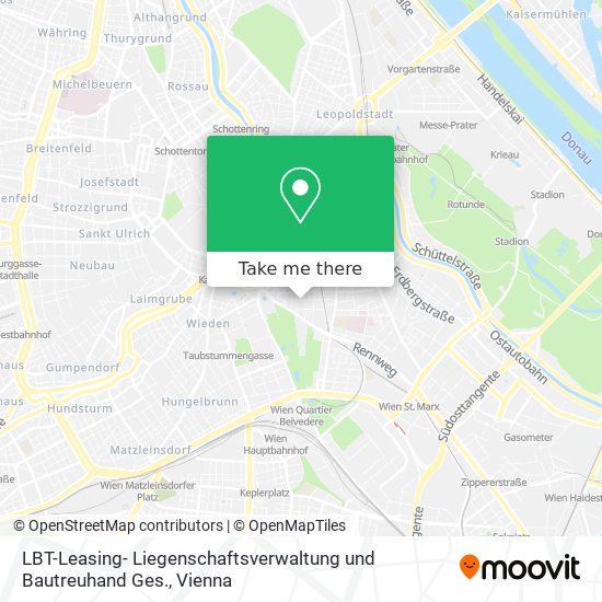 LBT-Leasing- Liegenschaftsverwaltung und Bautreuhand Ges. map
