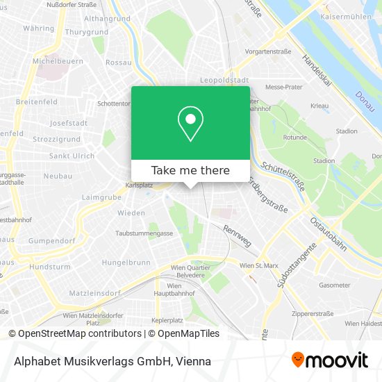 Alphabet Musikverlags GmbH map