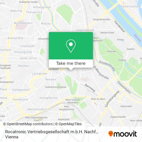 Rocatronic Vertriebsgesellschaft m.b.H. Nachf. map