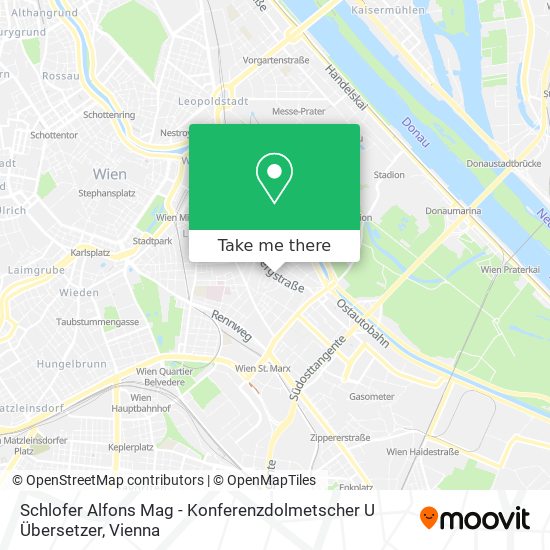 Schlofer Alfons Mag - Konferenzdolmetscher U Übersetzer map