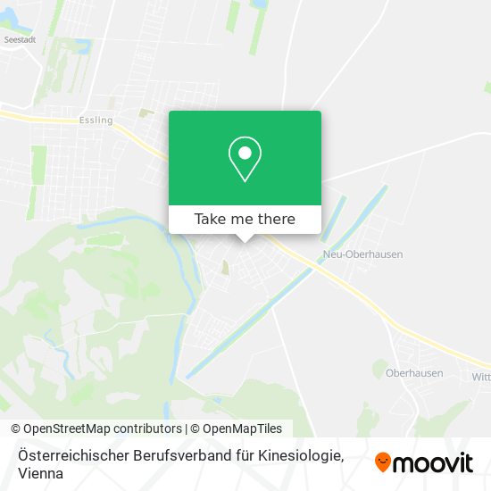 Österreichischer Berufsverband für Kinesiologie map