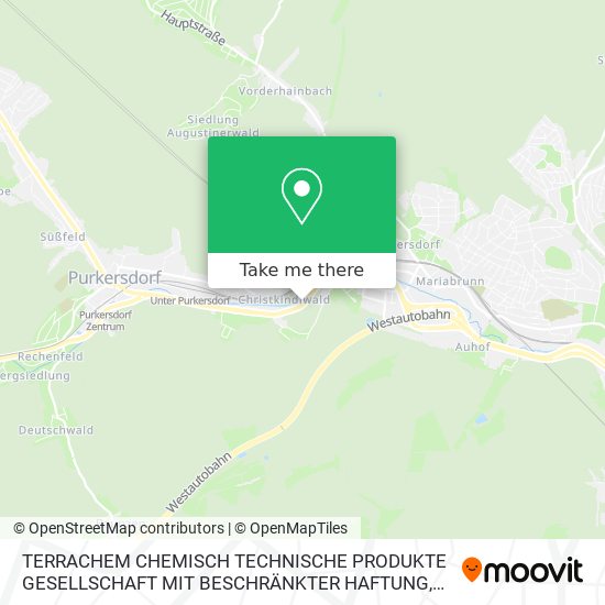 TERRACHEM CHEMISCH TECHNISCHE PRODUKTE GESELLSCHAFT MIT BESCHRÄNKTER HAFTUNG map