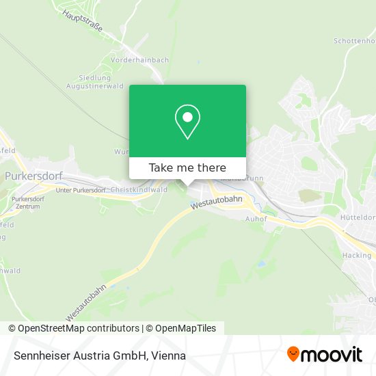 Sennheiser Austria GmbH map