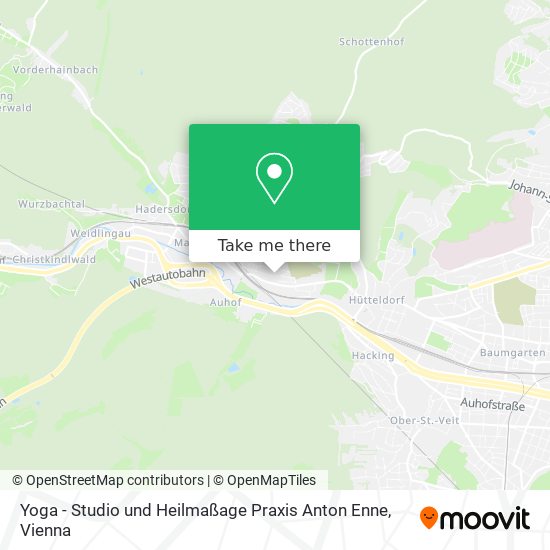 Yoga - Studio und Heilmaßage Praxis Anton Enne map