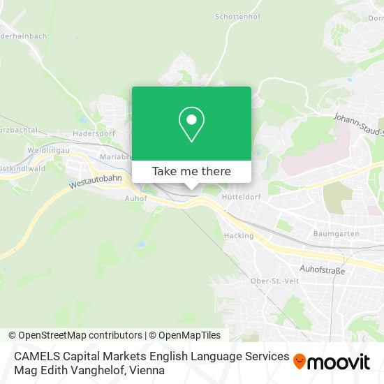 CAMELS Capital Markets English Language Services Mag Edith Vanghelof map