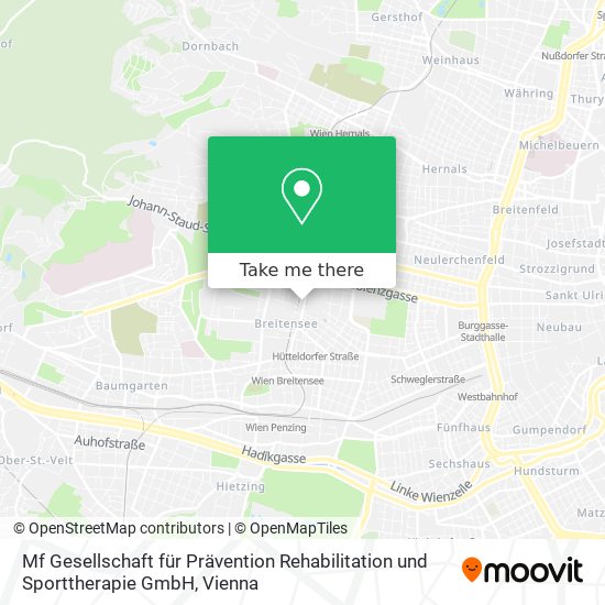 Mf Gesellschaft für Prävention Rehabilitation und Sporttherapie GmbH map