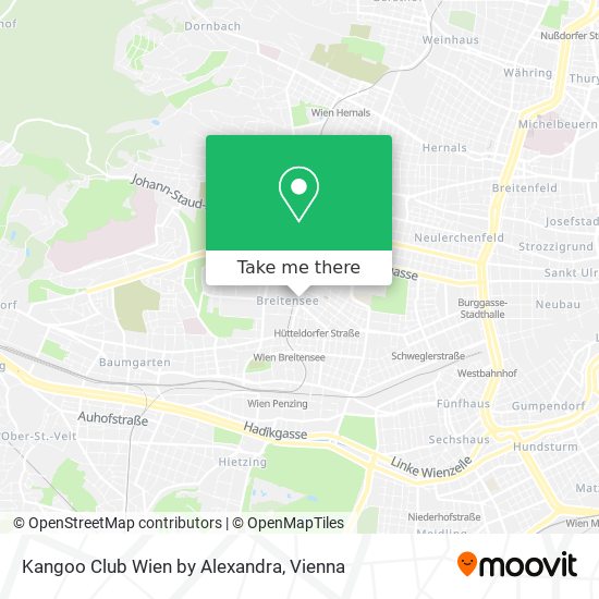 Kangoo Club Wien by Alexandra map