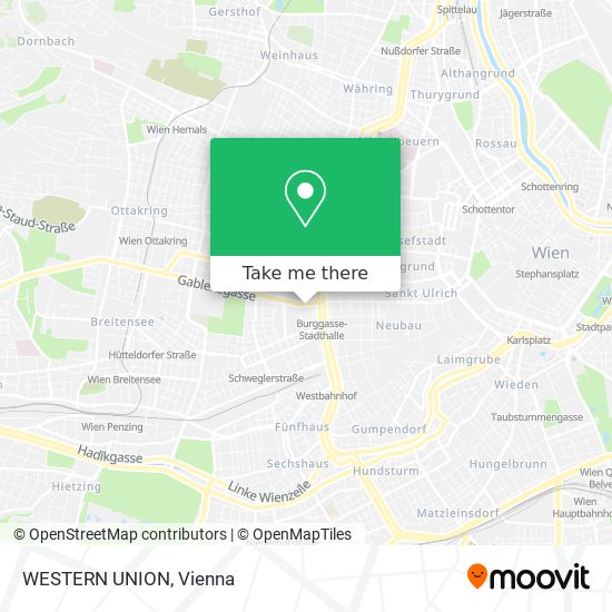 WESTERN UNION map