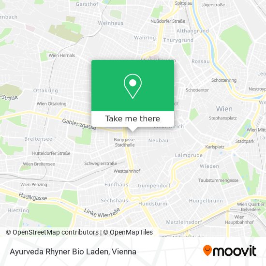 Ayurveda Rhyner Bio Laden map