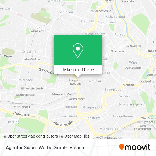 Agentur Sicom Werbe GmbH map