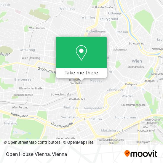 Open House Vienna map