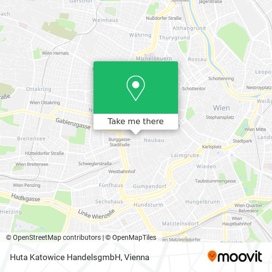 Huta Katowice HandelsgmbH map