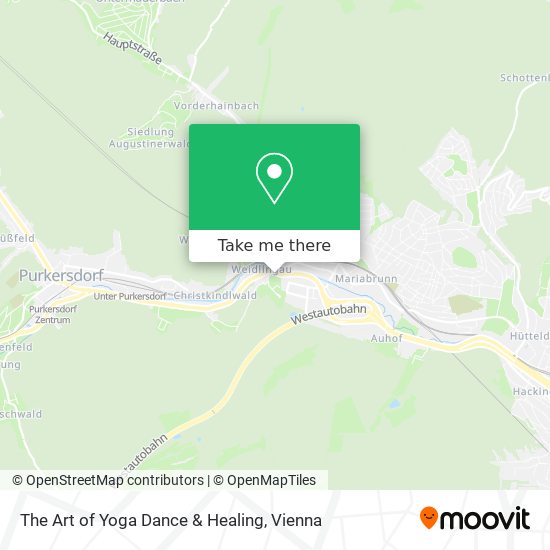 The Art of Yoga Dance & Healing map