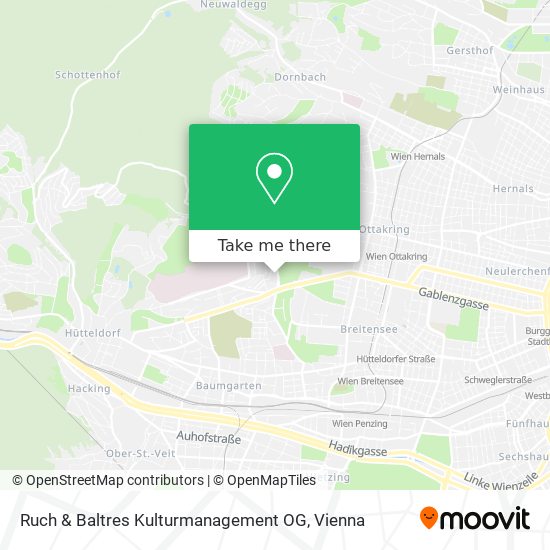 Ruch & Baltres Kulturmanagement OG map