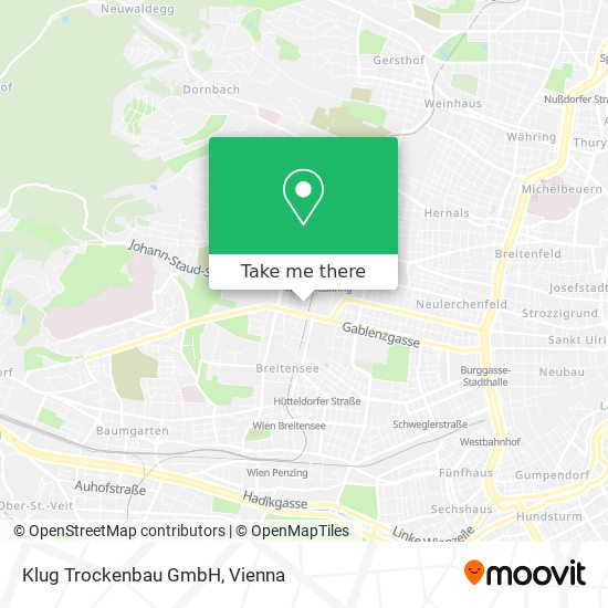 Klug Trockenbau GmbH map