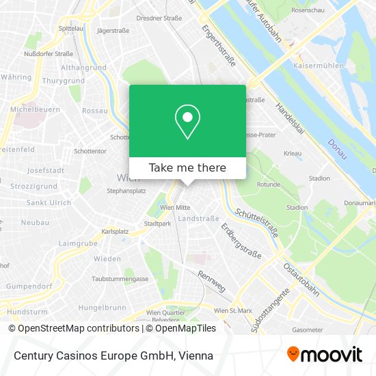 Century Casinos Europe GmbH map