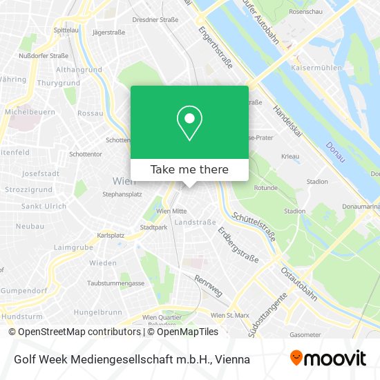 Golf Week Mediengesellschaft m.b.H. map