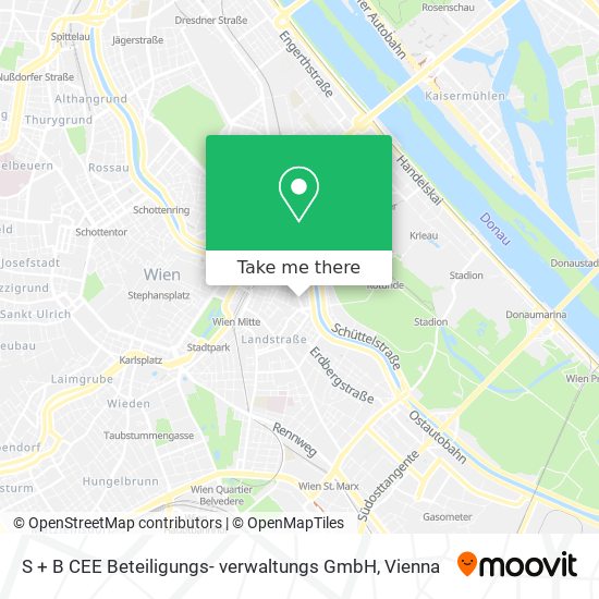 S + B CEE Beteiligungs- verwaltungs GmbH map