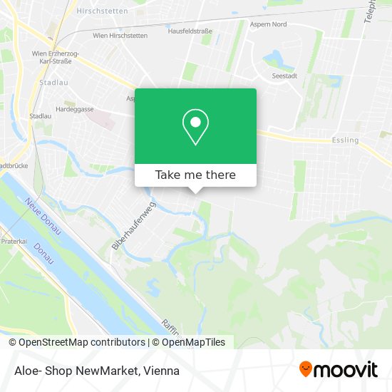 Aloe- Shop NewMarket map