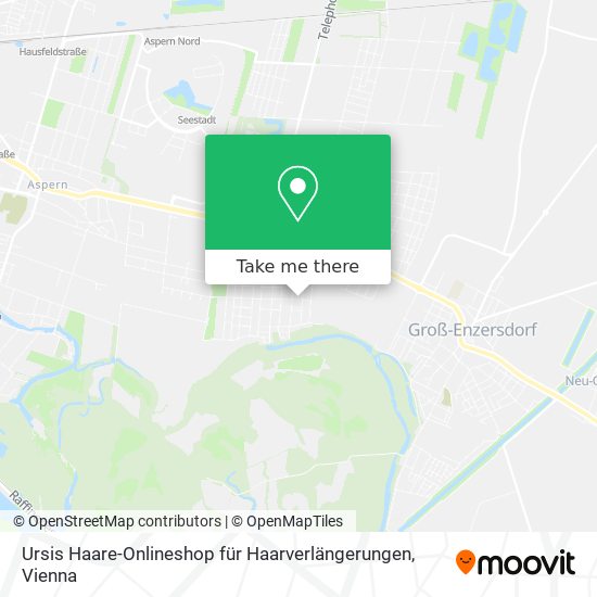 Ursis Haare-Onlineshop für Haarverlängerungen map