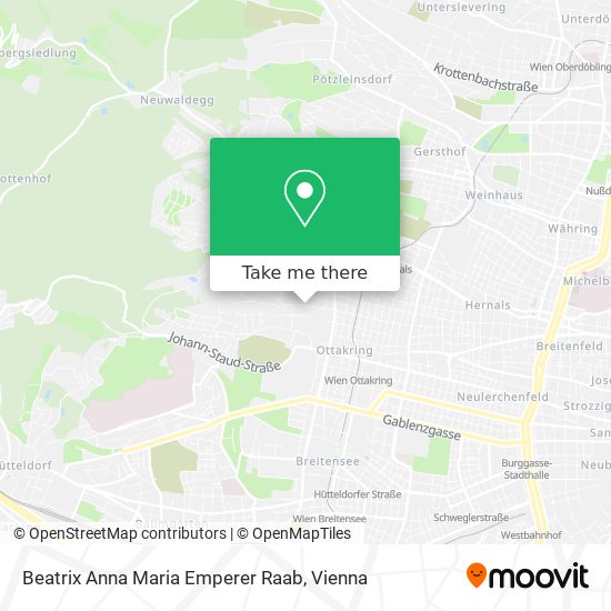 Beatrix Anna Maria Emperer Raab map