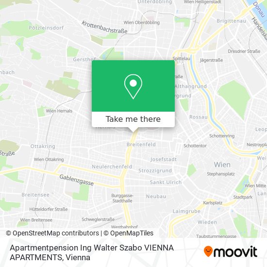 Apartmentpension Ing Walter Szabo VIENNA APARTMENTS map