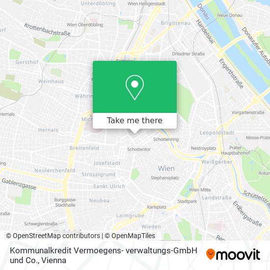Kommunalkredit Vermoegens- verwaltungs-GmbH und Co. map