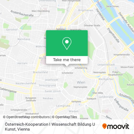 Österreich-Kooperation I Wissenschaft Bildung U Kunst map