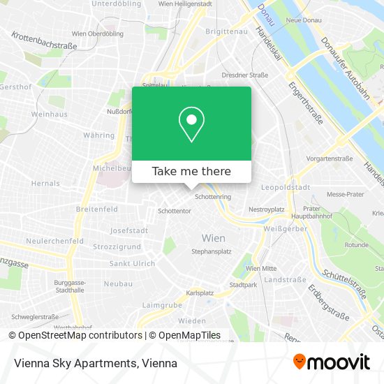 Vienna Sky Apartments map