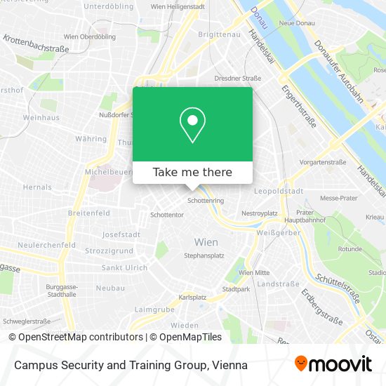 Campus Security and Training Group map