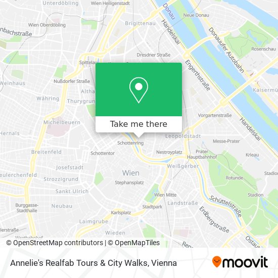 Annelie's Realfab Tours & City Walks map