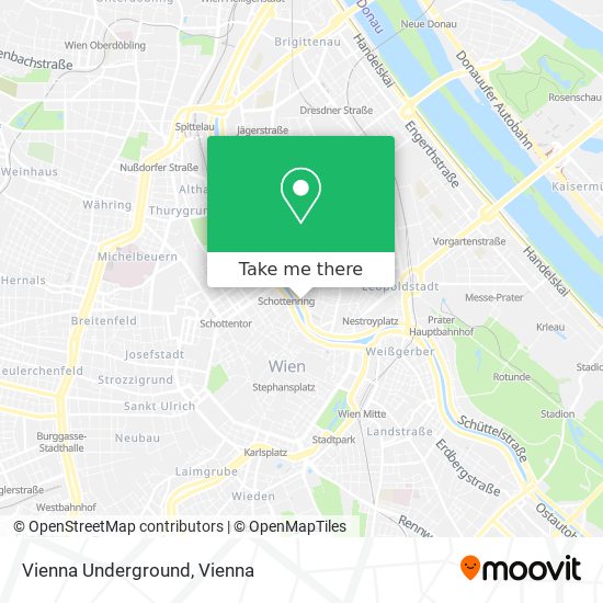 Vienna Underground map