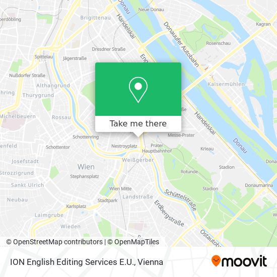 ION English Editing Services E.U. map