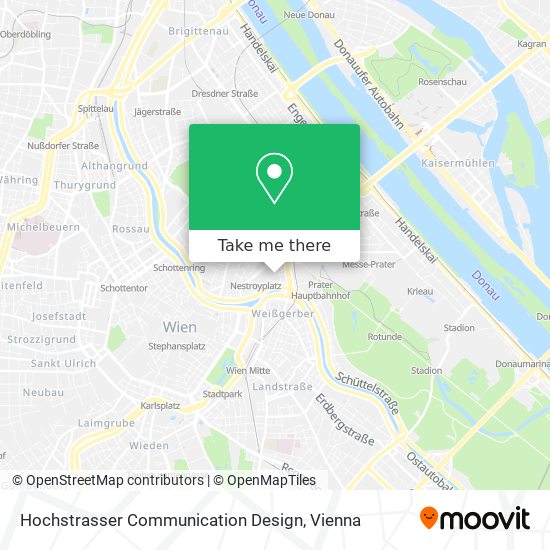 Hochstrasser Communication Design map