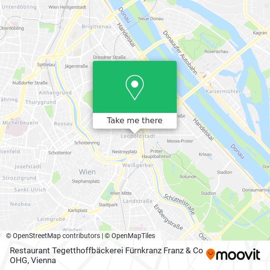 Restaurant Tegetthoffbäckerei Fürnkranz Franz & Co OHG map